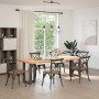 Patas mesa comedor forma T 2uds acero natural 50x35x(72-73)cm de , Patas para mesas - Ref: Foro24-4013051, Precio: 126,93 €, ...