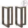 Patas mesa comedor forma T 2uds acero natural 50x35x(72-73)cm de , Patas para mesas - Ref: Foro24-4013051, Precio: 126,93 €, ...