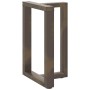 Patas mesa comedor forma T 2uds acero natural 50x35x(72-73)cm de , Patas para mesas - Ref: Foro24-4013051, Precio: 126,93 €, ...
