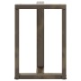 Patas mesa comedor forma T 2uds acero natural 50x35x(72-73)cm de , Patas para mesas - Ref: Foro24-4013051, Precio: 126,93 €, ...