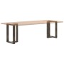 Patas mesa comedor forma T 2uds acero natural 50x35x(72-73)cm de , Patas para mesas - Ref: Foro24-4013051, Precio: 126,93 €, ...