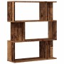 Estantería de madera de ingeniería envejecida 80x24x96 cm de , Librerías y estanterías - Ref: Foro24-855772, Precio: 53,87 €,...
