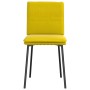 Sillas de comedor 2 unidades terciopelo amarillo de , Sillas de comedor - Ref: Foro24-4101251, Precio: 92,13 €, Descuento: %