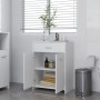 Armario de baño madera contrachapada blanco 60x33x80 cm de vidaXL, Muebles de baño - Ref: Foro24-805024, Precio: 68,16 €, Des...