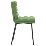 Sillas de comedor 2 unidades terciopelo verde claro de , Sillas de comedor - Ref: Foro24-4101285, Precio: 96,17 €, Descuento: %