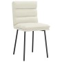 Sillas de comedor 2 unidades terciopelo crema de , Sillas de comedor - Ref: Foro24-4101291, Precio: 97,33 €, Descuento: %