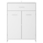 Armario de baño madera contrachapada blanco 60x33x80 cm de vidaXL, Muebles de baño - Ref: Foro24-805024, Precio: 68,16 €, Des...