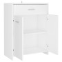 Armario de baño madera contrachapada blanco 60x33x80 cm de vidaXL, Muebles de baño - Ref: Foro24-805024, Precio: 68,16 €, Des...