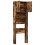 Armario lavadora madera ingeniería roble ahumado 64x24x190 cm de , Accesorios para lavadoras y secadoras - Ref: Foro24-859131...
