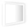 White acrylic LED bathroom mirror 60x8.5x37 cm by vidaXL, bathroom vanities - Ref: Foro24-804916, Price: 44,56 €, Discount: %
