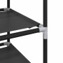 Zapatero 10 niveles negro 33x33x174 cm tejido no tejido de , Zapateros y organizadores de calzado - Ref: Foro24-4100615, Prec...