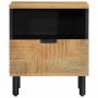 Mesitas de noche 2 uds madera maciza de mango marrón 40x33x46cm de , Mesitas de noche - Ref: Foro24-4017727, Precio: 111,36 €...