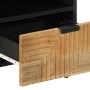 Mesitas de noche 2 uds madera maciza de mango marrón 40x33x46cm de , Mesitas de noche - Ref: Foro24-4017727, Precio: 111,36 €...