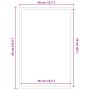 Felpudo gris antracita 40x60 cm de , Felpudos - Ref: Foro24-4105546, Precio: 10,70 €, Descuento: %