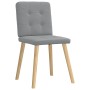Sillas de comedor 4 unidades tela gris claro de , Sillas de comedor - Ref: Foro24-3315168, Precio: 193,13 €, Descuento: %