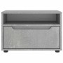 Mueble TV VISNES gris hormigón 60x40x38 cm madera ingeniería de , Muebles TV - Ref: Foro24-4108290, Precio: 78,67 €, Descuent...