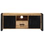 Mueble de TV madera maciza de mango rugosa 100x30x40 cm de , Muebles TV - Ref: Foro24-4013589, Precio: 201,79 €, Descuento: %