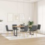 Sillas de comedor 6 unidades tela gris oscuro de , Sillas de comedor - Ref: Foro24-3315439, Precio: 288,52 €, Descuento: %