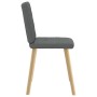 Sillas de comedor 6 unidades tela gris oscuro de , Sillas de comedor - Ref: Foro24-3315439, Precio: 288,52 €, Descuento: %