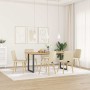 Sillas de comedor 6 unidades tela color crema de , Sillas de comedor - Ref: Foro24-3315445, Precio: 288,52 €, Descuento: %