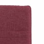 Sillas de comedor 2 unidades tela rojo tinto de , Sillas de comedor - Ref: Foro24-4101258, Precio: 109,08 €, Descuento: %