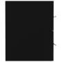Armario para lavabo aglomerado negro 80x38,5x48 cm de vidaXL, Muebles de baño - Ref: Foro24-804702, Precio: 58,15 €, Descuent...