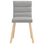 Sillas de comedor 2 uds tela gris nube de , Sillas de comedor - Ref: Foro24-4101302, Precio: 112,31 €, Descuento: %