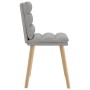 Sillas de comedor 2 uds tela gris nube de , Sillas de comedor - Ref: Foro24-4101302, Precio: 112,31 €, Descuento: %
