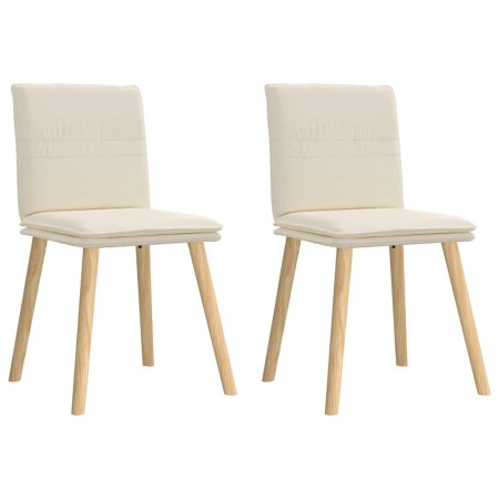 Sillas de comedor 2 unidades lino de , Sillas de comedor - Ref: Foro24-4101266, Precio: 115,29 €, Descuento: %