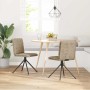 Silla de comedor de cuero sintético gris claro de , Sillas de comedor - Ref: Foro24-4101279, Precio: 113,63 €, Descuento: %