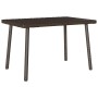 Mesa centro jardín rectangular marrón 60x40x37 cm de , Mesas de jardín - Ref: Foro24-4104051, Precio: 33,13 €, Descuento: %