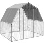 Gallinero con techo 2,5x2x2,25 m acero galvanizado de , Jaulas y habitáculos para animales pequeños - Ref: Foro24-4104030, Pr...