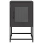Mesita de noche acero laminado en frío negro 36x39x60,5 cm de , Mesitas de noche - Ref: Foro24-853326, Precio: 49,48 €, Descu...