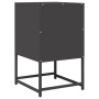 Mesita de noche acero laminado en frío negro 36x39x60,5 cm de , Mesitas de noche - Ref: Foro24-853326, Precio: 49,48 €, Descu...