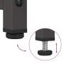 Mesita de noche acero laminado en frío negro 36x39x60,5 cm de , Mesitas de noche - Ref: Foro24-853326, Precio: 49,48 €, Descu...