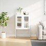 Aparador de acero blanco 68x39x107 cm de , Aparadores - Ref: Foro24-853379, Precio: 97,54 €, Descuento: %