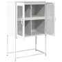 Aparador de acero blanco 68x39x107 cm de , Aparadores - Ref: Foro24-853379, Precio: 97,54 €, Descuento: %