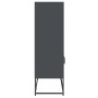 Aparador de acero gris antracita 68x39x123 cm de , Aparadores - Ref: Foro24-853370, Precio: 112,63 €, Descuento: %