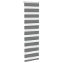 Estor cebra gris oscuro 50x100cm tejido ancho 45,9 cm poliéster de , Persianas y estores - Ref: Foro24-4014095, Precio: 21,31...
