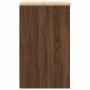 Armario de almacenamiento para garaje roble marrón 30x51x85 cm de , Armarios industriales - Ref: Foro24-860532, Precio: 49,03...