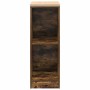 Armario de almacenamiento para garaje roble ahumado 30x51x85 cm de , Armarios industriales - Ref: Foro24-860530, Precio: 47,7...