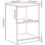 Armario de almacenamiento para garaje Roble Sonoma 60x51x85 cm de , Armarios industriales - Ref: Foro24-860547, Precio: 66,43...
