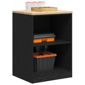 Armario de almacenamiento para garaje negro 60x51x85 cm de , Armarios industriales - Ref: Foro24-860545, Precio: 71,06 €, Des...