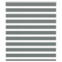 Estor cebra gris oscuro tejido ancho 130,9 cm poliéster de , Persianas y estores - Ref: Foro24-4014112, Precio: 23,90 €, Desc...