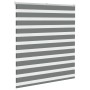 Estor cebra gris oscuro tejido ancho 130,9 cm poliéster de , Persianas y estores - Ref: Foro24-4014112, Precio: 23,90 €, Desc...