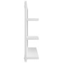 Espejo de baño madera contrachapada blanco brillo 60x10,5x45 cm de vidaXL, Tocadores de baño - Ref: Foro24-805012, Precio: 44...