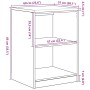 Armario garaje madera vieja 60x51x85 cm Madera maciza de pino de , Armarios industriales - Ref: Foro24-860551, Precio: 66,14 ...