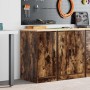 Armario de almacenamiento para garaje roble ahumado 40x51x85 cm de , Armarios industriales - Ref: Foro24-860566, Precio: 59,0...