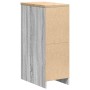 Armario de garaje de madera maciza pino gris Sonoma 30x51x85 cm de , Armarios industriales - Ref: Foro24-860558, Precio: 54,2...