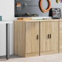 Armario de almacenamiento para garaje Roble Sonoma 40x51x85 cm de , Armarios industriales - Ref: Foro24-860564, Precio: 60,56...